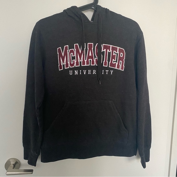 McMaster University Twill Embroidered Hoodie - Picture 2 of 6